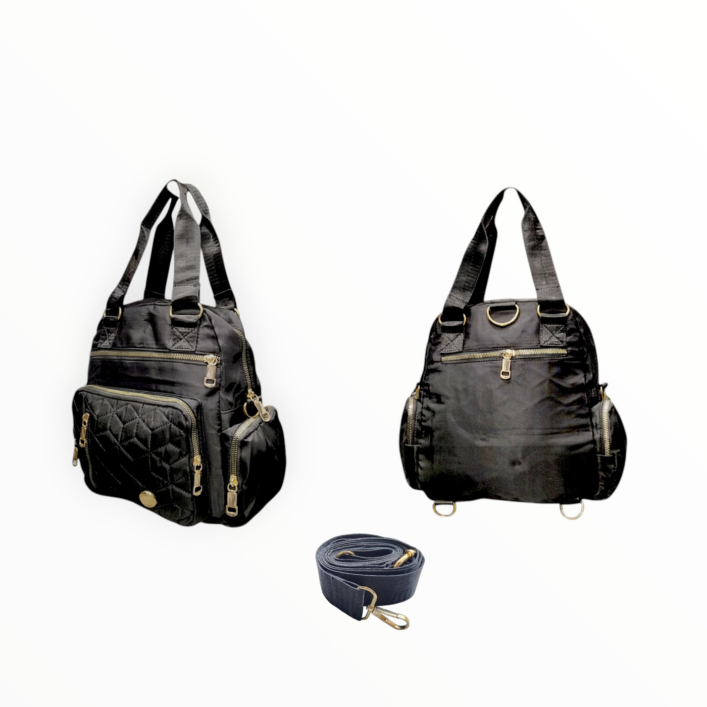 Black Grace - 2 in 1 Ladies Bag
